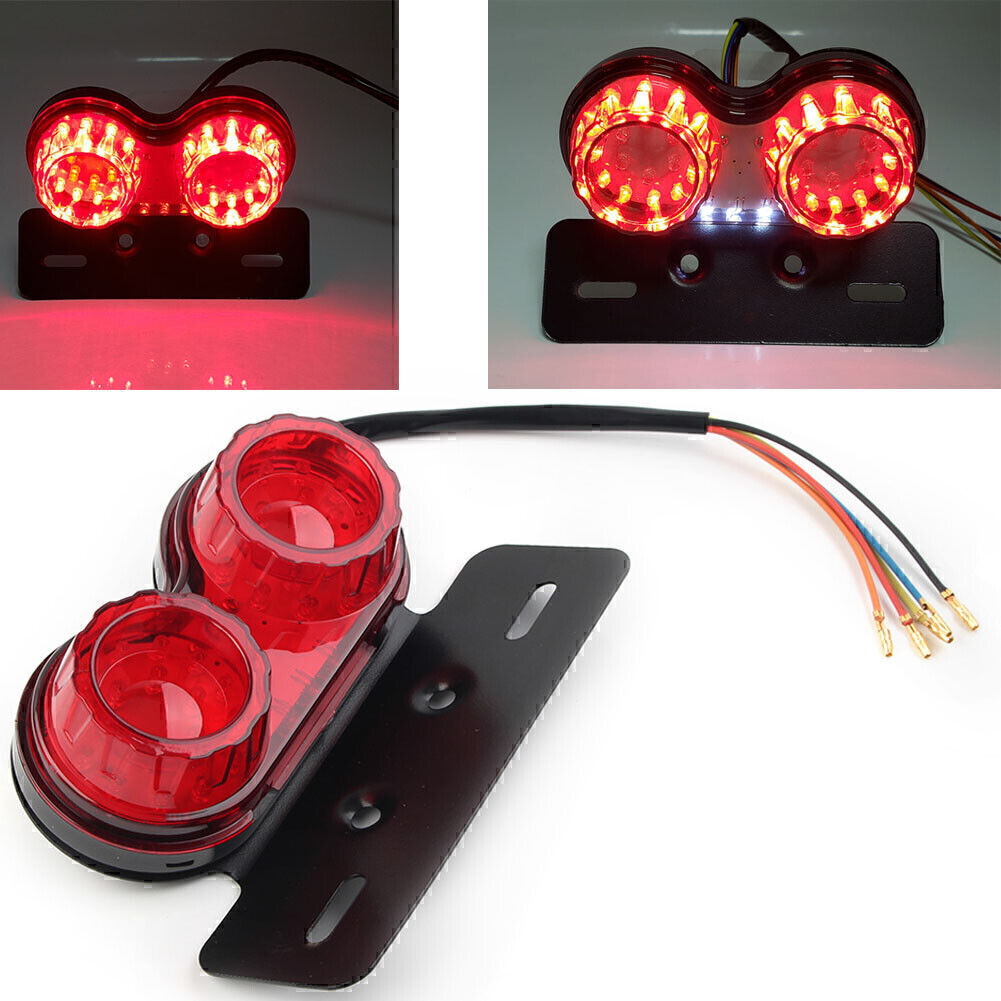 Motorintegriertes R¨¹cklicht Doppelblinker Bremskennzeichenleuchte ROT