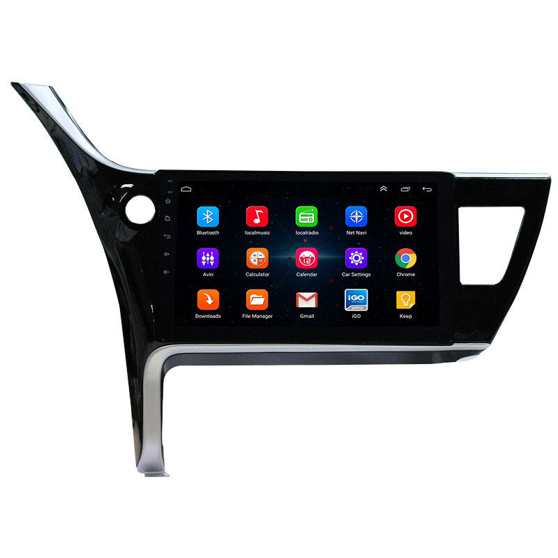 10.1 Android Car GPS Navi WiFi Player Stereo Radio for Toyota for Corolla 2017 1.8L