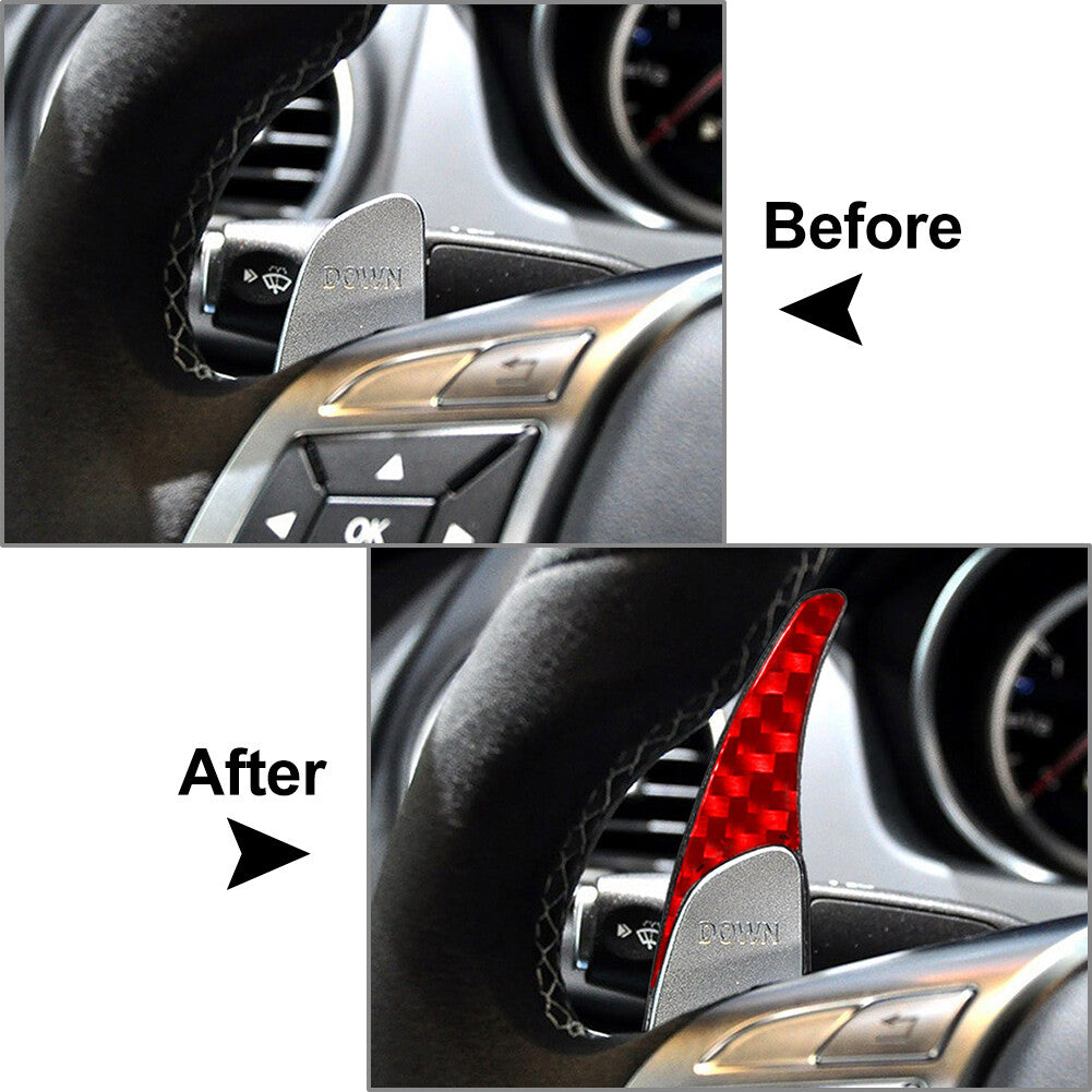 Steering Wheel Shift Paddle Extension FITS for Mercedes-Benz A C CLA Class