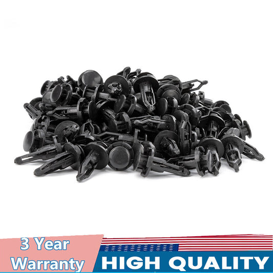 100 Clips for Toyota RAV4 Exterior Panel Splash Protection Lining Cable Ring Rivets