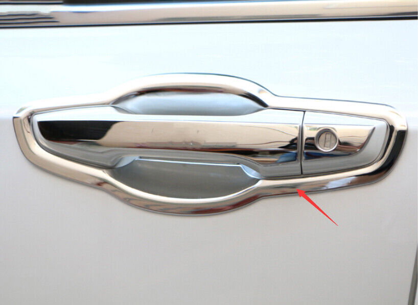 for Honda CRV CR-V 2012-2016 Outer Side Door Bowl Cover Trim Chrome Stainless