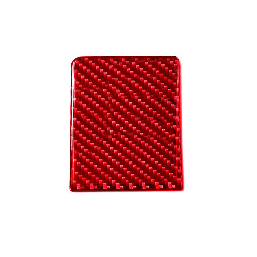 for Lexus IS250-350 2006-2012 Red Carbon Fiber Water Cup Holder Panel Cover Trim