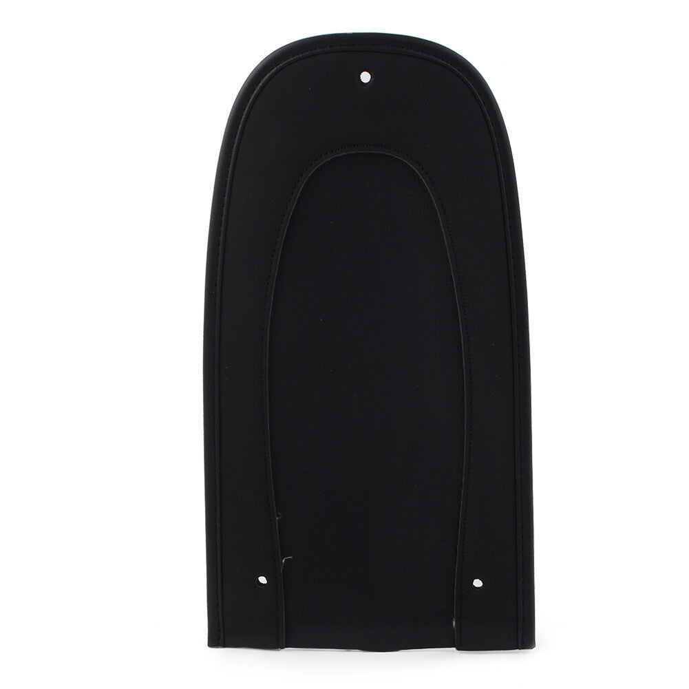 Black Flame Rear Fender Bib Leather Solo for Seat for Harley Street Glide FLHT FLTR