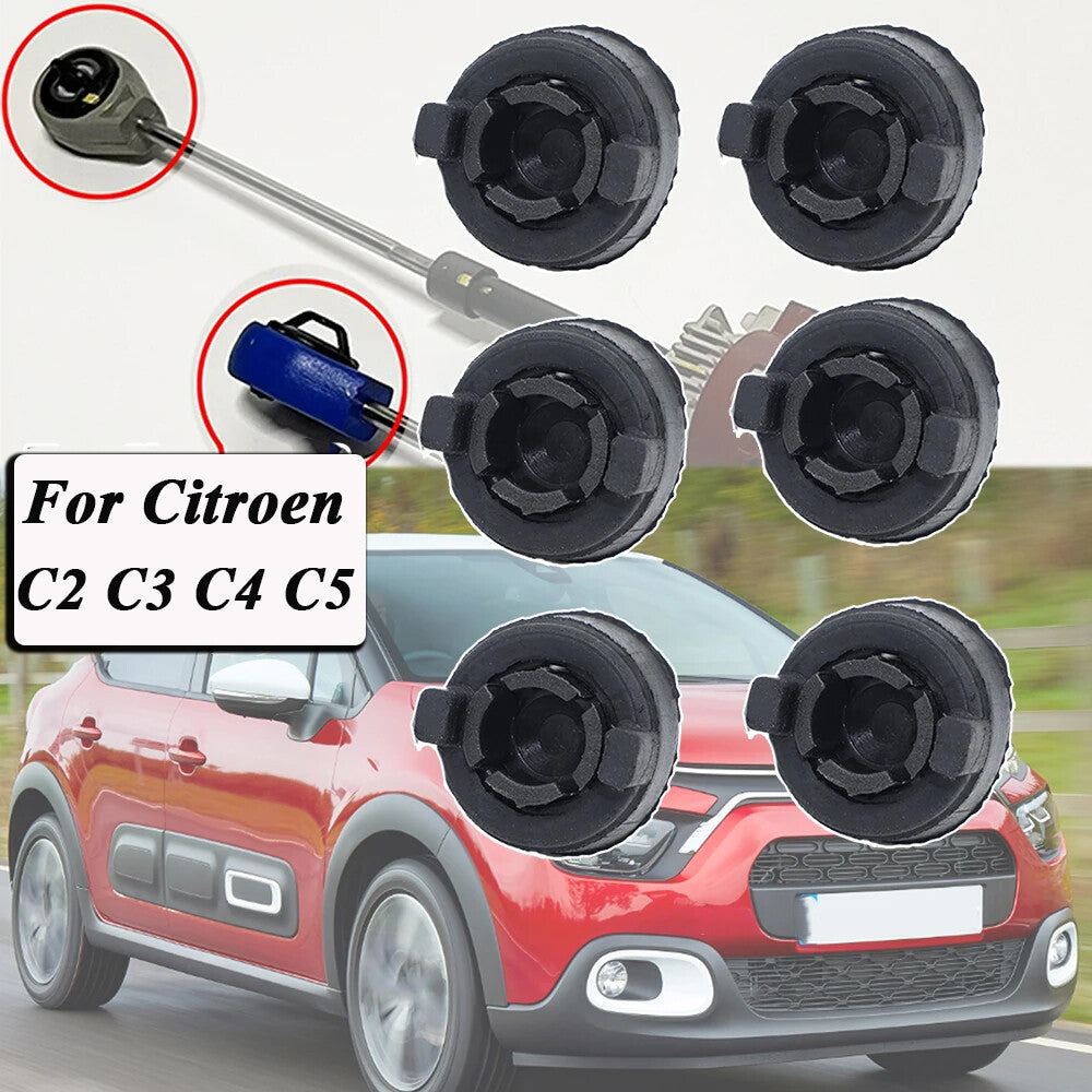 6X Gear Selector Shift Cable Linkage End Pivoted Bushing for Citroen C2 C3 C4 C5
