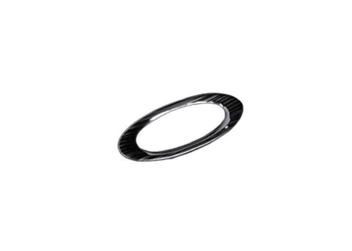for Ford Explorer 2011 2012-2019 Black Steel Steering Wheel Sheet Ring Trim 1PCS
