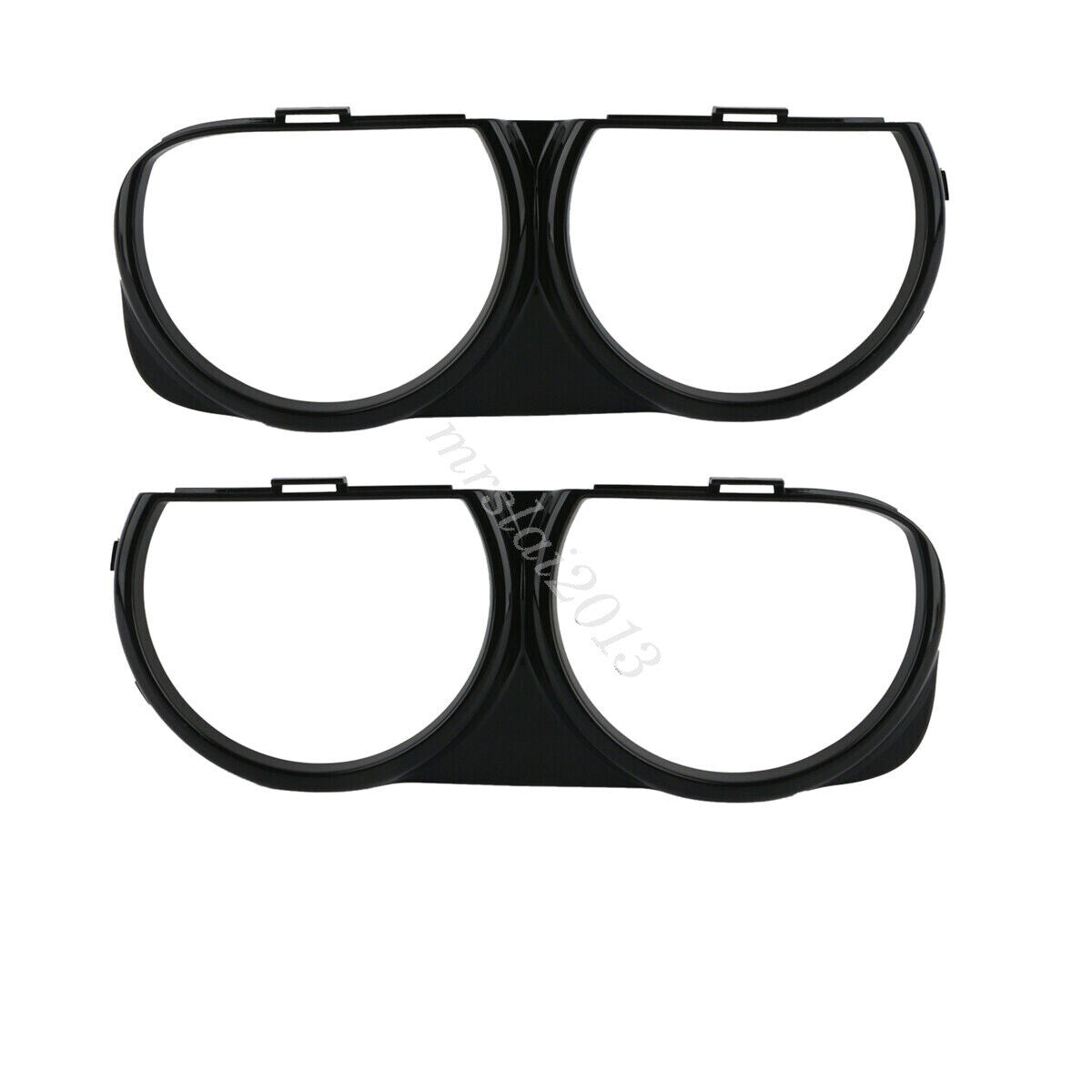 Front Headlight Lamp Bezel Trim LH RH Pair for Dodge for Challenger 2015-2019