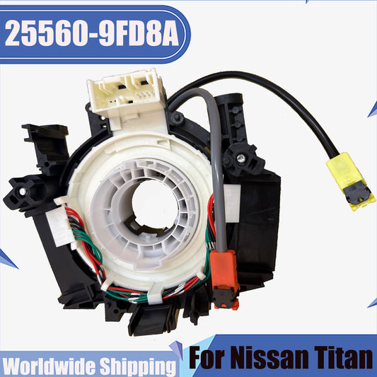 Steering Wheel Reel Clock Spring 25560-9FD8A for 2004-2015 for Nissan Titan 5.6L V8