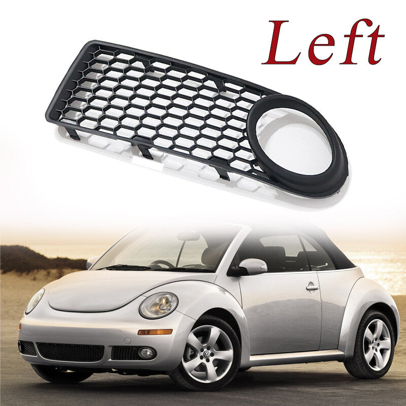 Mesh Grille Front Bumper Fog Lamp Cover Frame Left for VW Beetle/Cabrio 06-11
