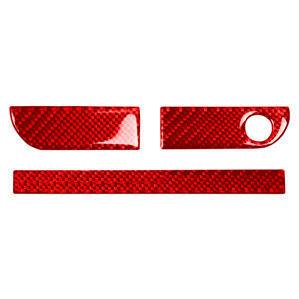 Inner Copilot Glove Box Switch Handle Cover Trim RHD Red for Audi TT 8N 2001-06