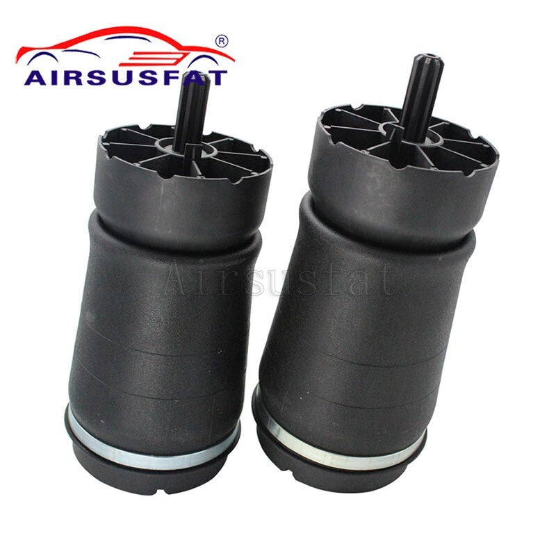 A pair of rear air suspension bags are suitable for Range Rover L322 2002-12 RKB500082 RKB500080