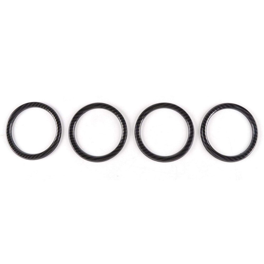 Dashboard Air Conditioner Vent Ring Accessories for Jeep for Wrangler JL JT 2018+