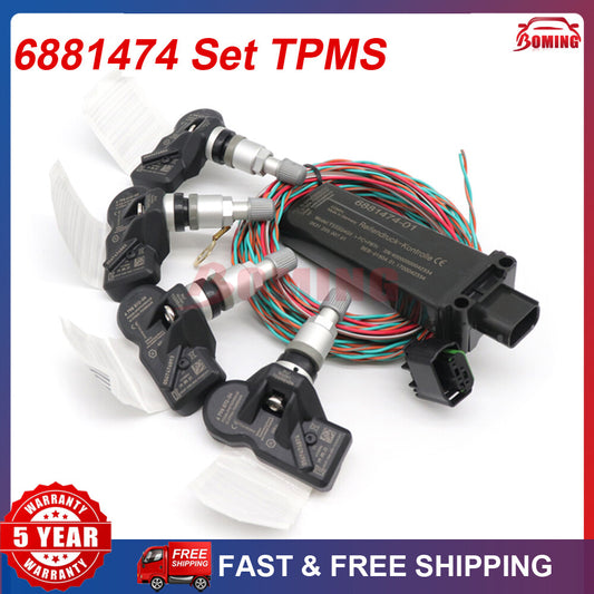 Tire pressure RDC unit 6881474 suitable for BMW F01 F2 F4 F6 F10 F11 F12 F13 kit