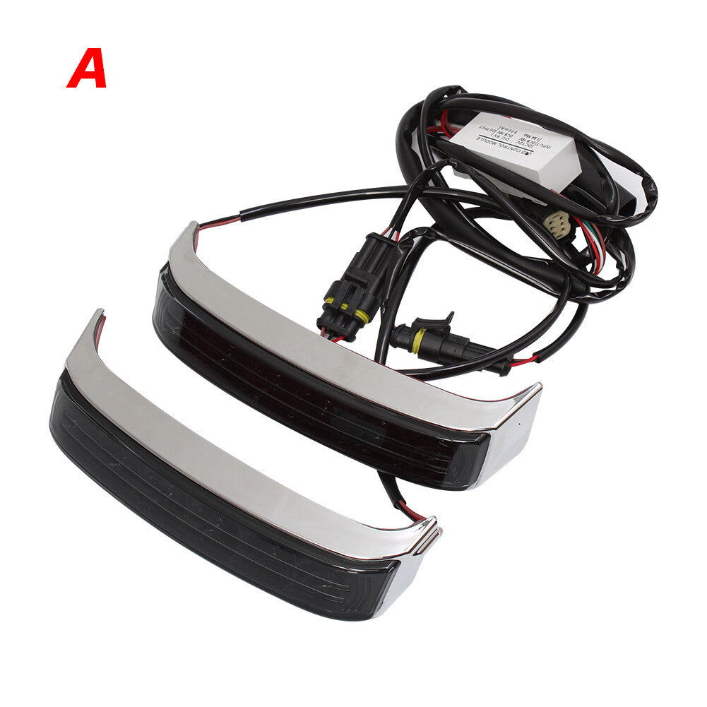 for Harley Touring 2014-2019 Saddlebag Light Saddle Bags LED Run Brake Turn Lamp