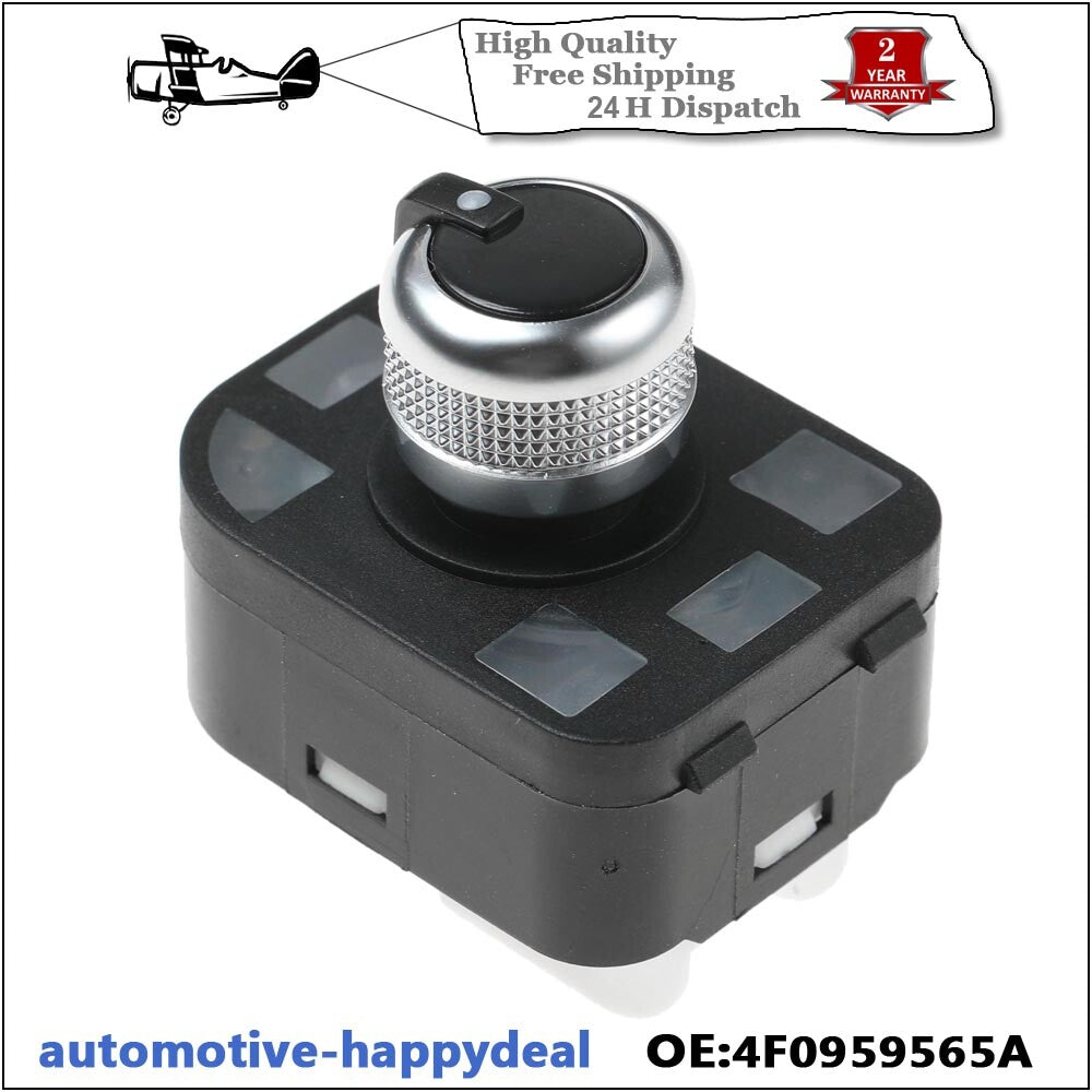 Electric Door Mirror Knob Switch Control Unit for Audi A2 A3 A4 A6 for A8 Q7 TT R8