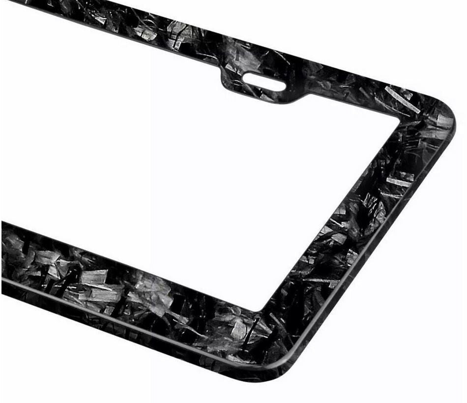 Car license plate frame cover cap trunk forged carbon fiber suitable  for ford