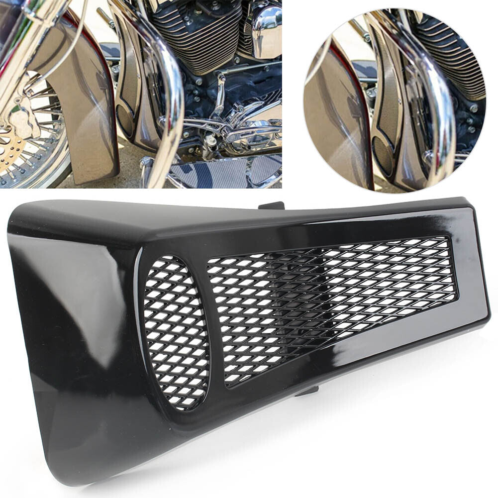 Motorrad-Kinnspoiler Chin Spoiler f¨¹r for Harley Softail Fatboy 00-17 ABS-Kunststoff