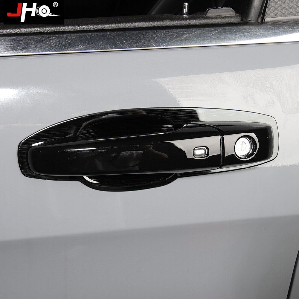 For 2011-2020 for Jeep Grand Cherokee Door Handle Covers Gloss Black