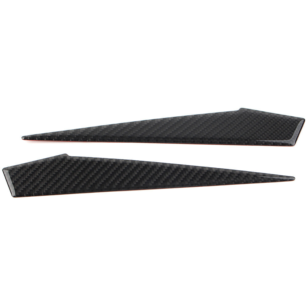 Carbon Fiber Gear Shift Panel Side Cover Trim for Subaru Forester 2013 2014-2018