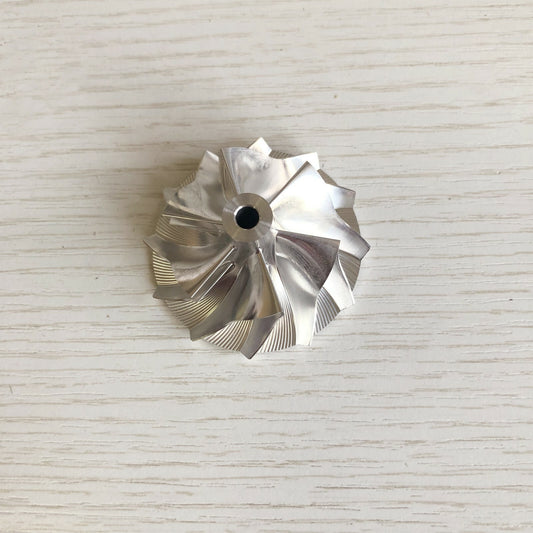RHF3 Reverse 35.50/46.00 mm 6+6 Blade Turbine Blank Compressor Wheel
