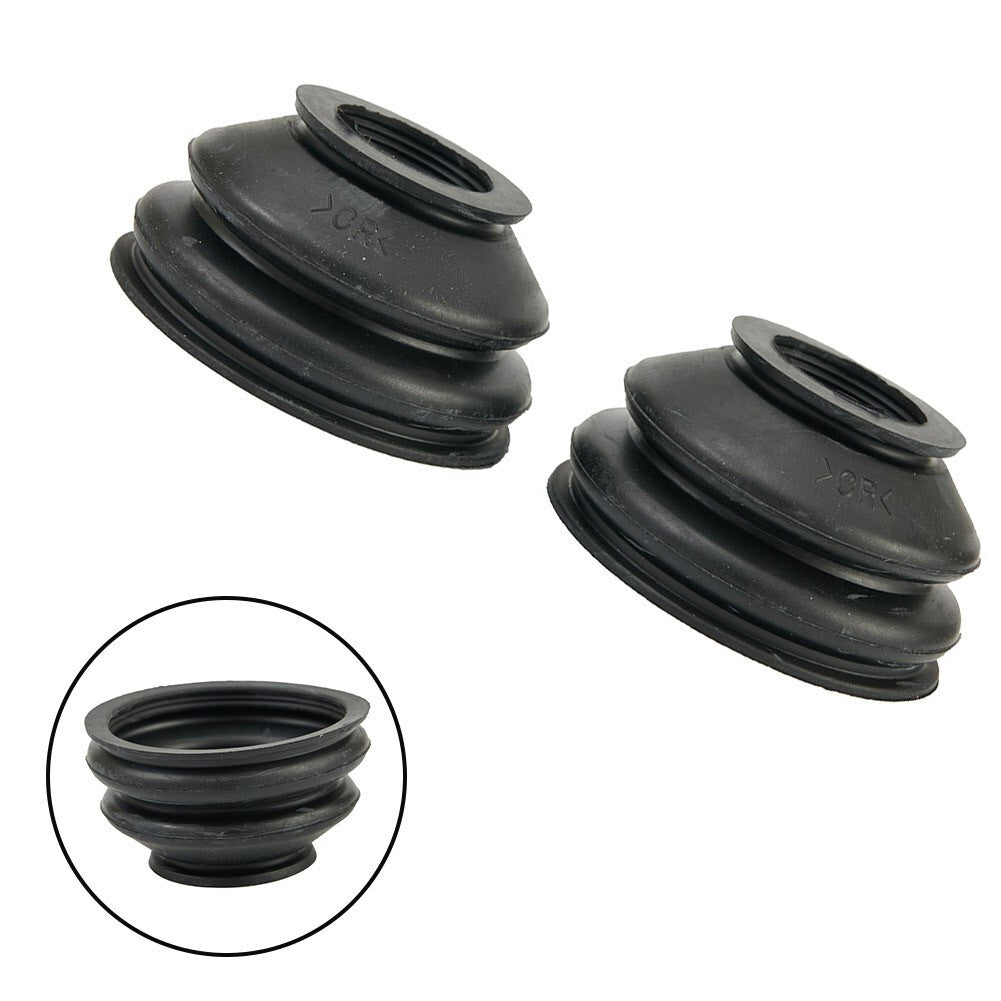 2-piece rubber dust cover and ball joint shoe, rail rod end