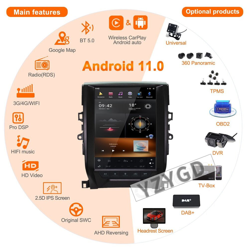 for Toyota Reiz 2010-2013 Android Car Radio Carplay 2 Din Stereo Receiver Screen
