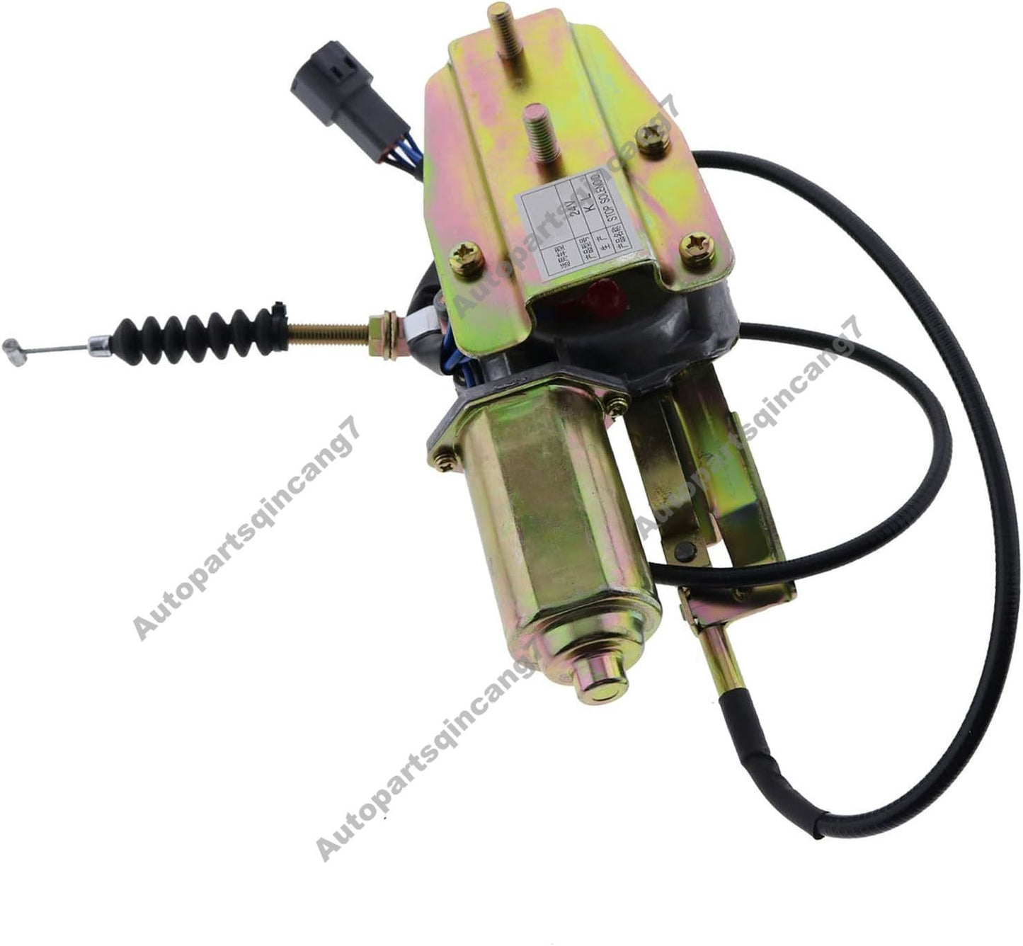 24V Engine Stop Solenoid 716/20700 for JCB Excavator JS130 JS160 JS180 JS260