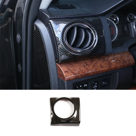 Car Side Air Conditioning Vent Outlet Decoration Cover For T@yota Tundr@ 2014-21