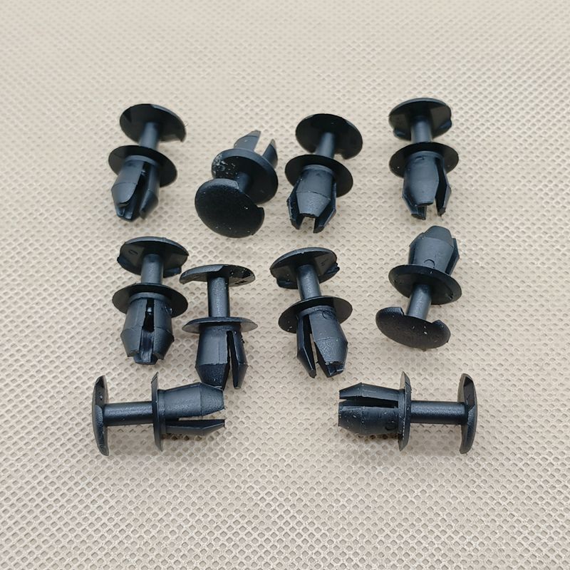 10-piece set of push-type trunk grille cover fasteners suitable for Volkswagen 338676334FB
