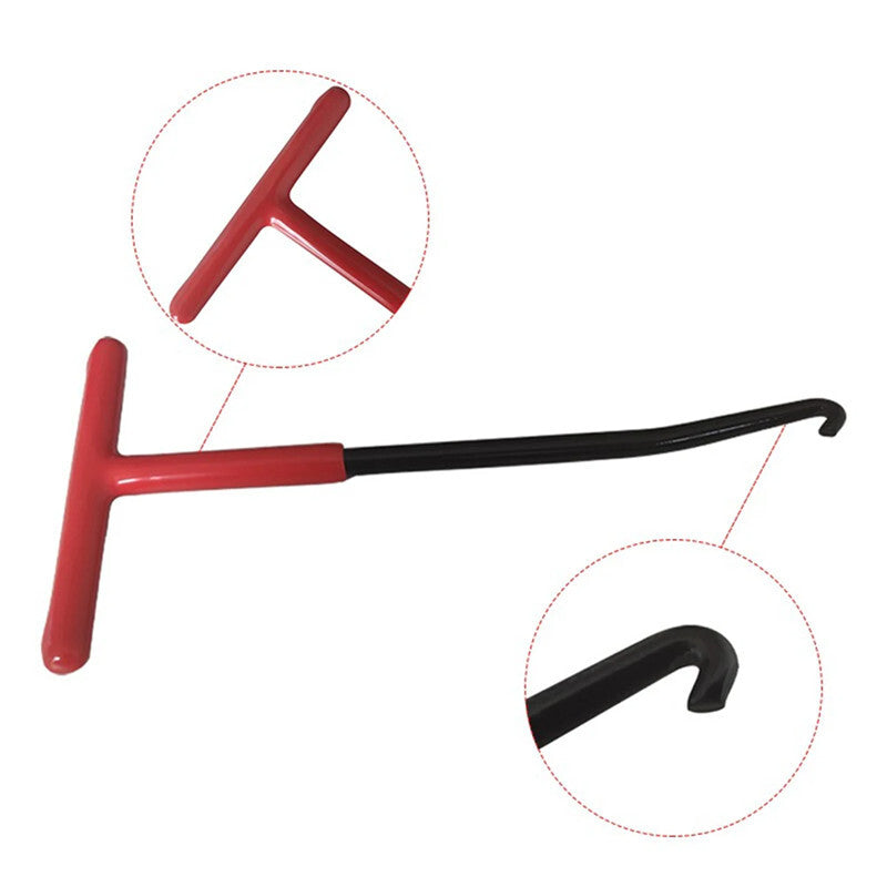 Motorcycle Exhaust Pipe Spring Hook T Shaped Handle Spring Puller Installer Tool