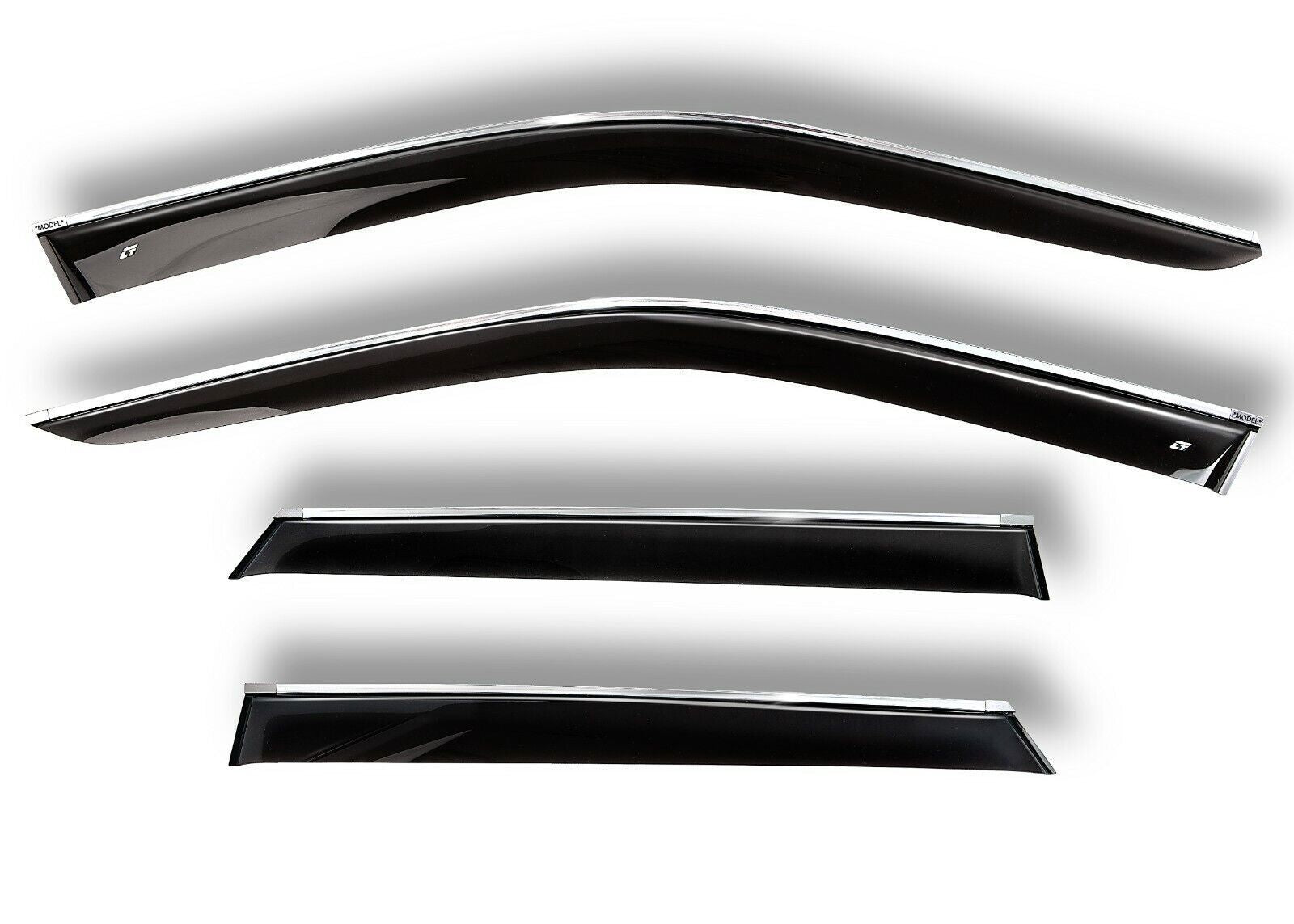 for Acura for RDX 2013-2018 Side Window Wind Visors Sun Rain Guard Vent Deflectors