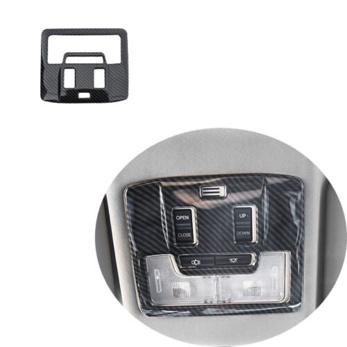 Carbon Fiber Color Inner Reading Light Cover Trim ABS for Toyota RAV4 2013-2018
