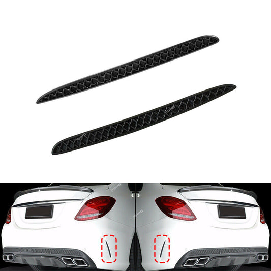 Rear RHLH Bumper Side Grill Insert Trim Fit for Mercedes-Benz C-CLASS C63 W205