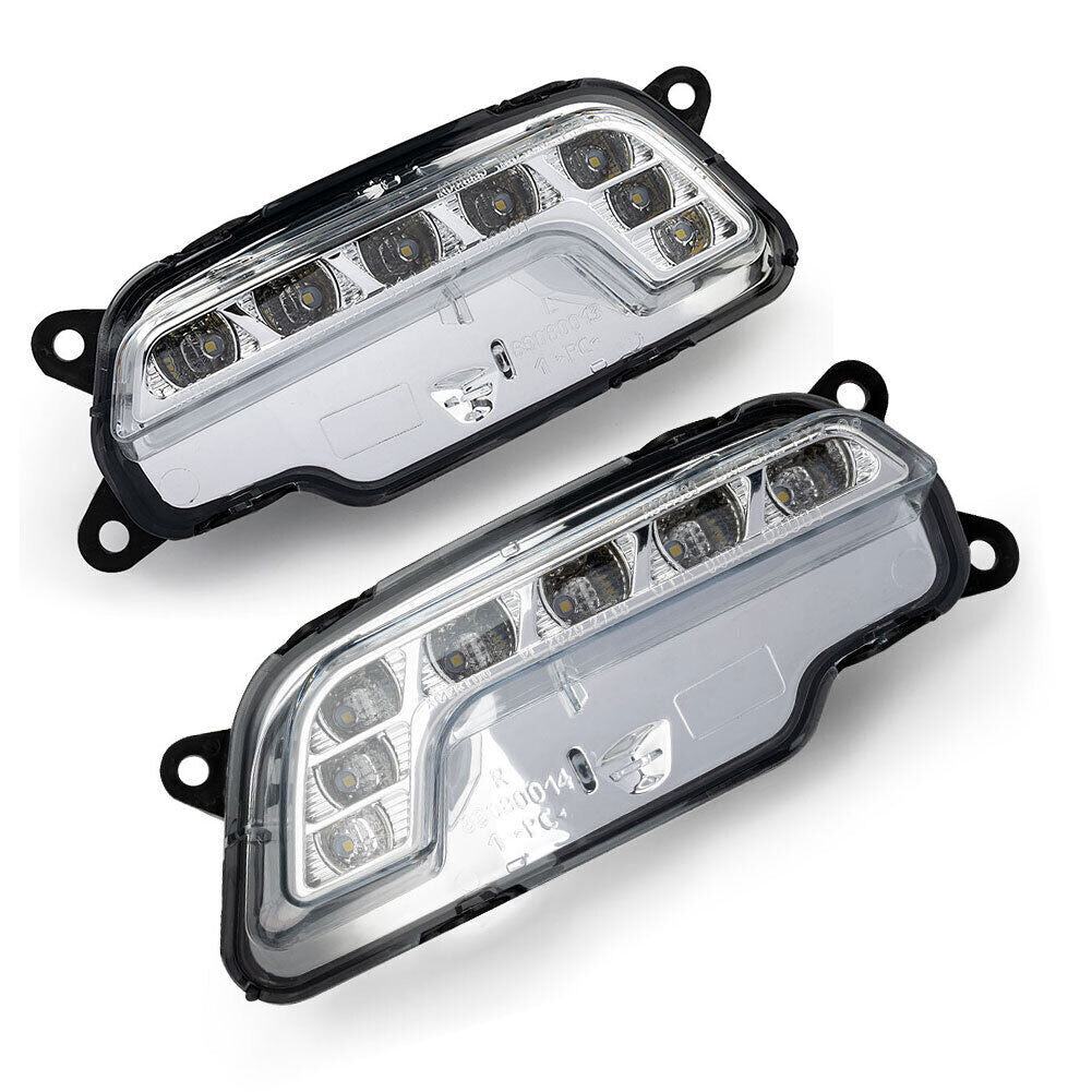 2X LED Daytime Running Light Lamp Set for Mercedes W212 E350 400 550 2010-2016