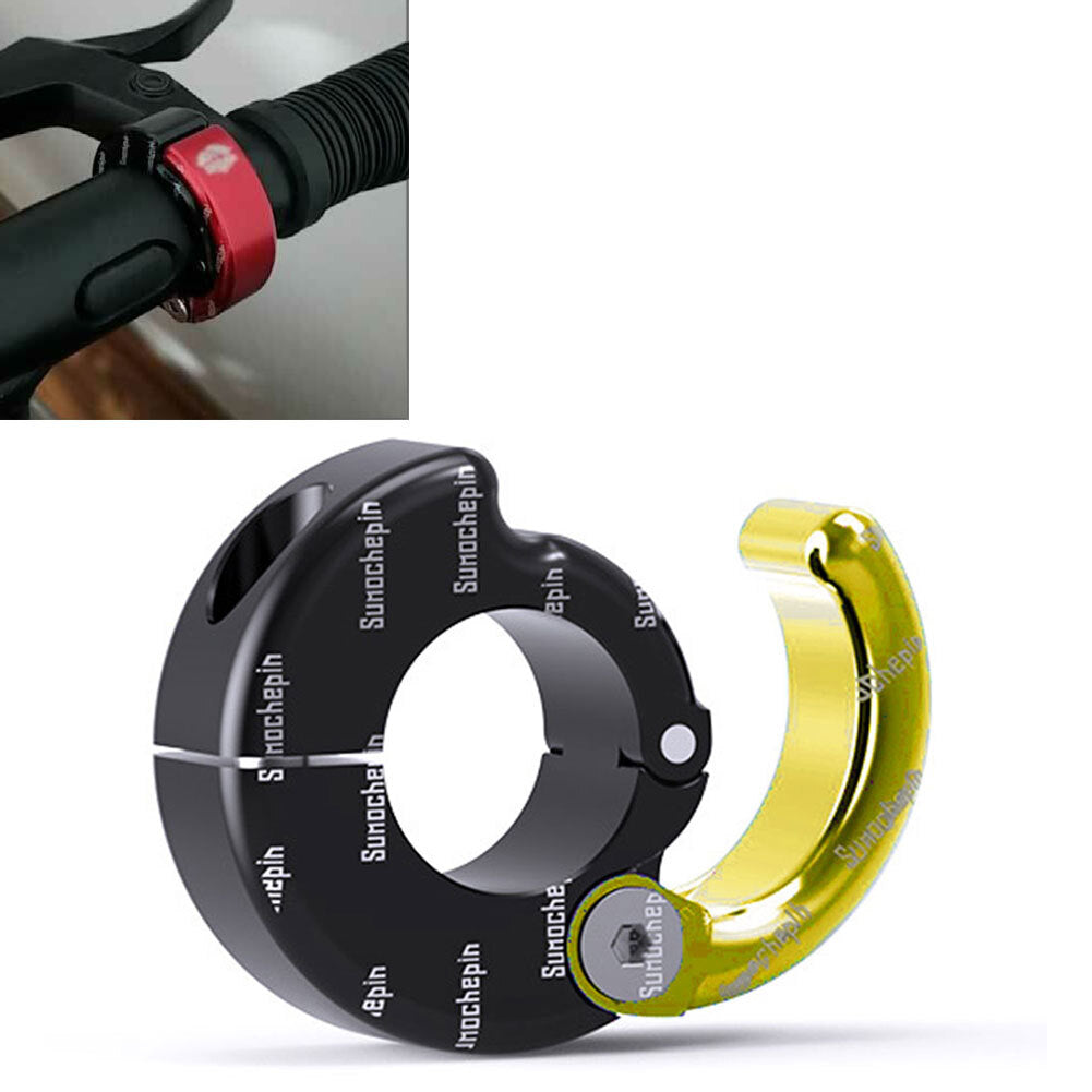Helmet Hook Holder CNC Hanger Hook Motorcycle ATV Gold Fit 21-28mm Handlebar