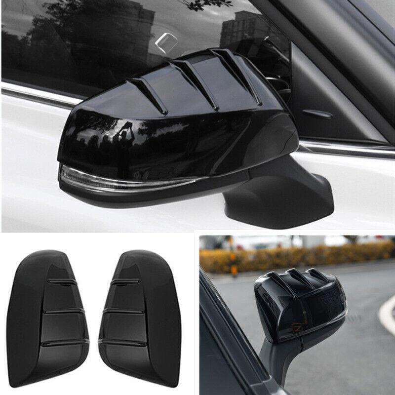 for Toyota for Sienna 21-24 ABS Gloss Black Side Door Rearview Mirror Cover Trim 2P