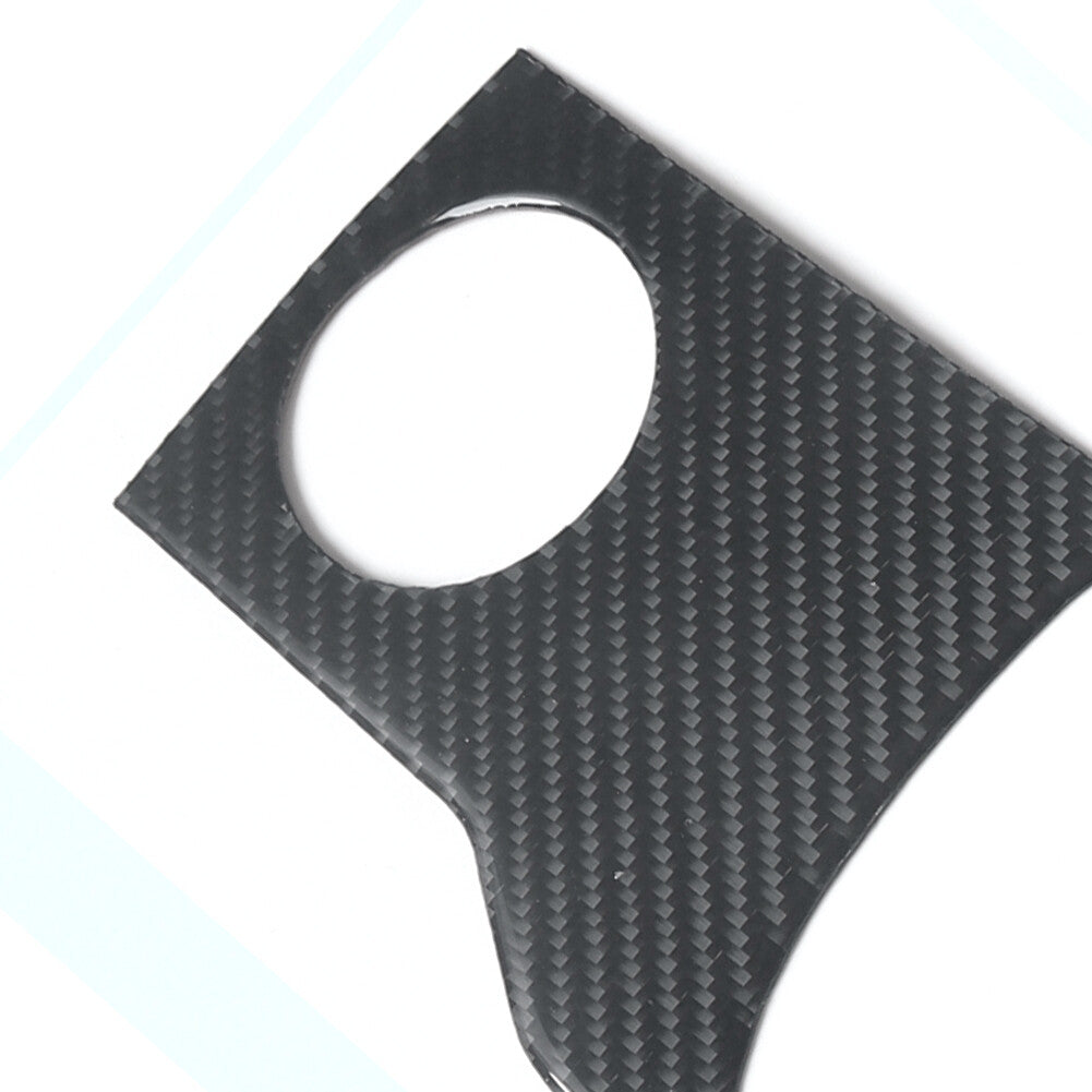 Carbon Fiber Steering Wheel Accent Cover Trim Sticker for Chrysler 300 2005-2007