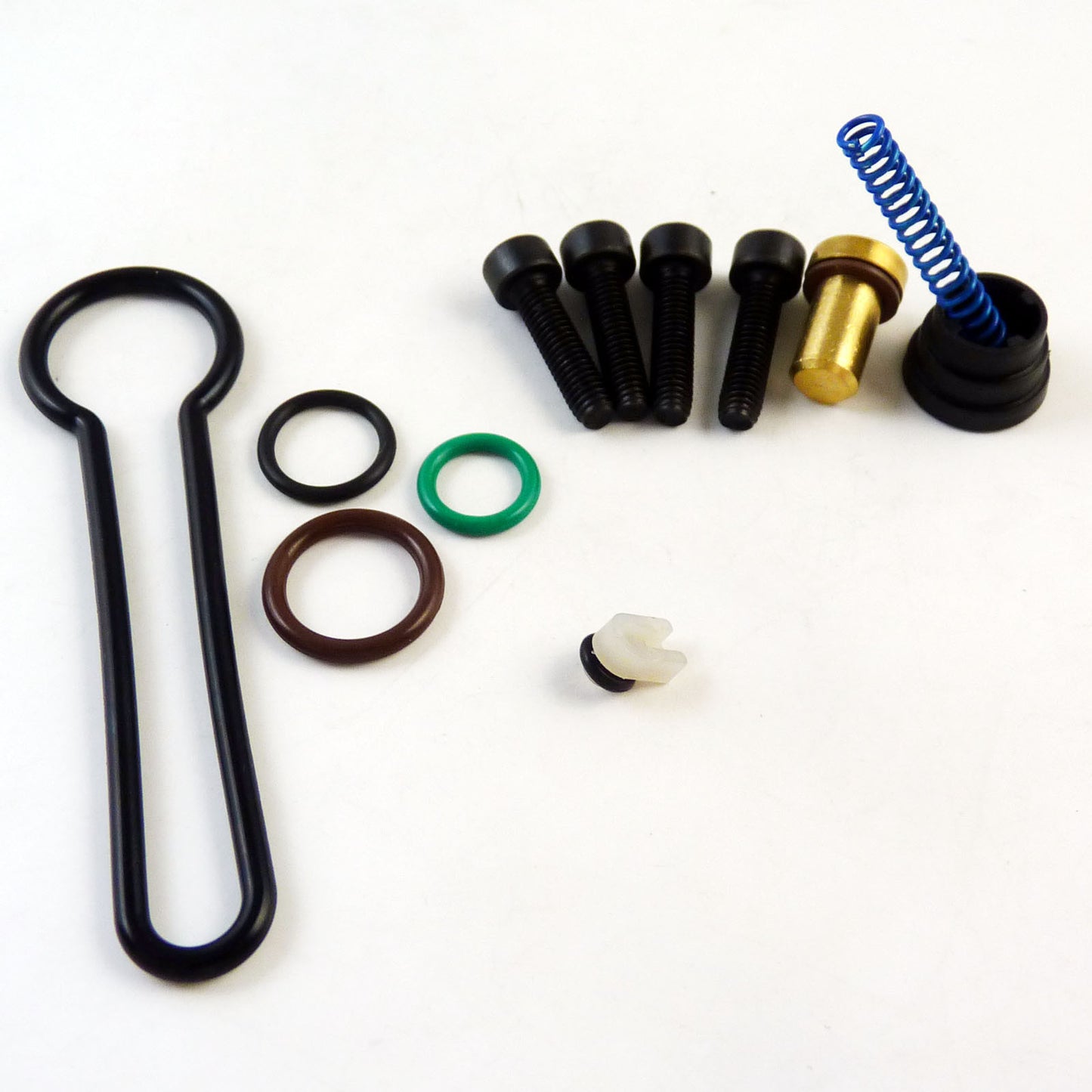New kit with spring-loaded fuel pressure regulator, Super Duty 6.0L, suitable for Ford 3C3Z9T517AE.