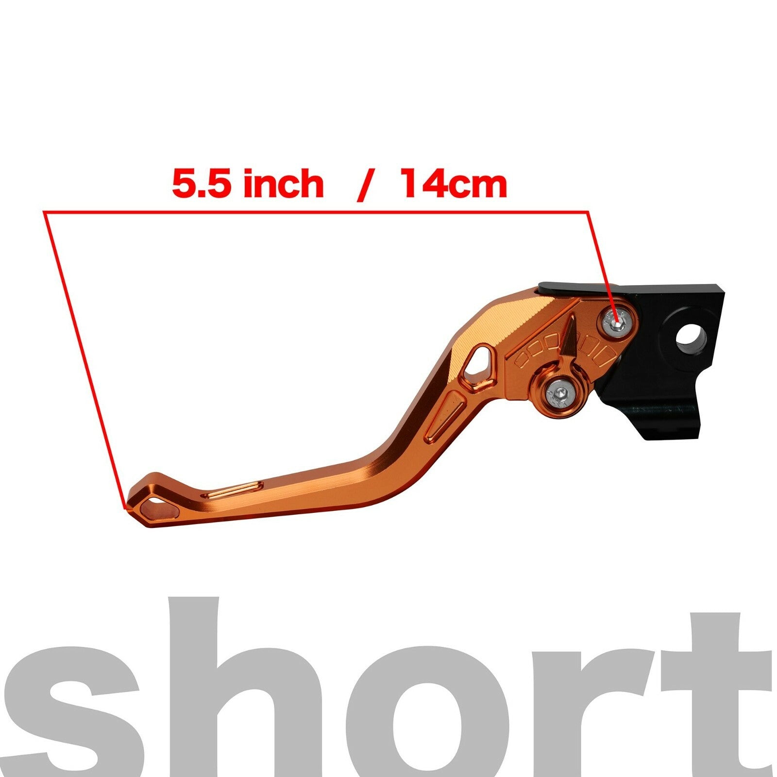 for Kawasaki 125/300/400 Z125/300/400 Short Clutch Brake Levers Rhombus US