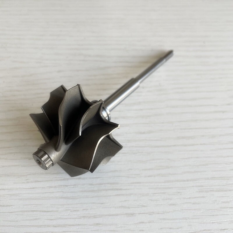 TD04L 41.2/47.2mm 5+5blades turbine shaft/turbine wheel/turbine shaft