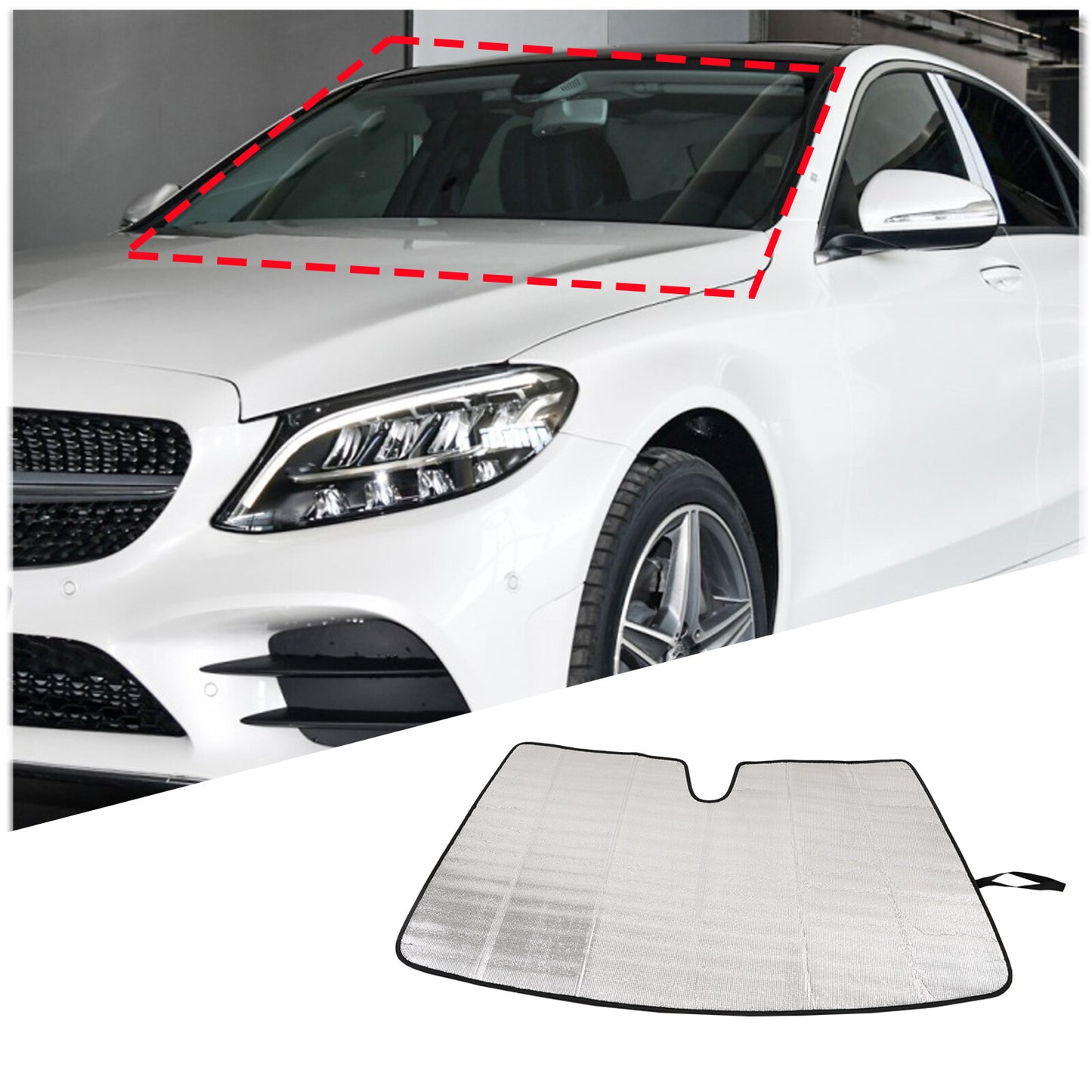 Matte black interior trim strips for 4 door panels on for BMW 3 Series E90 2005-2012 USA.
