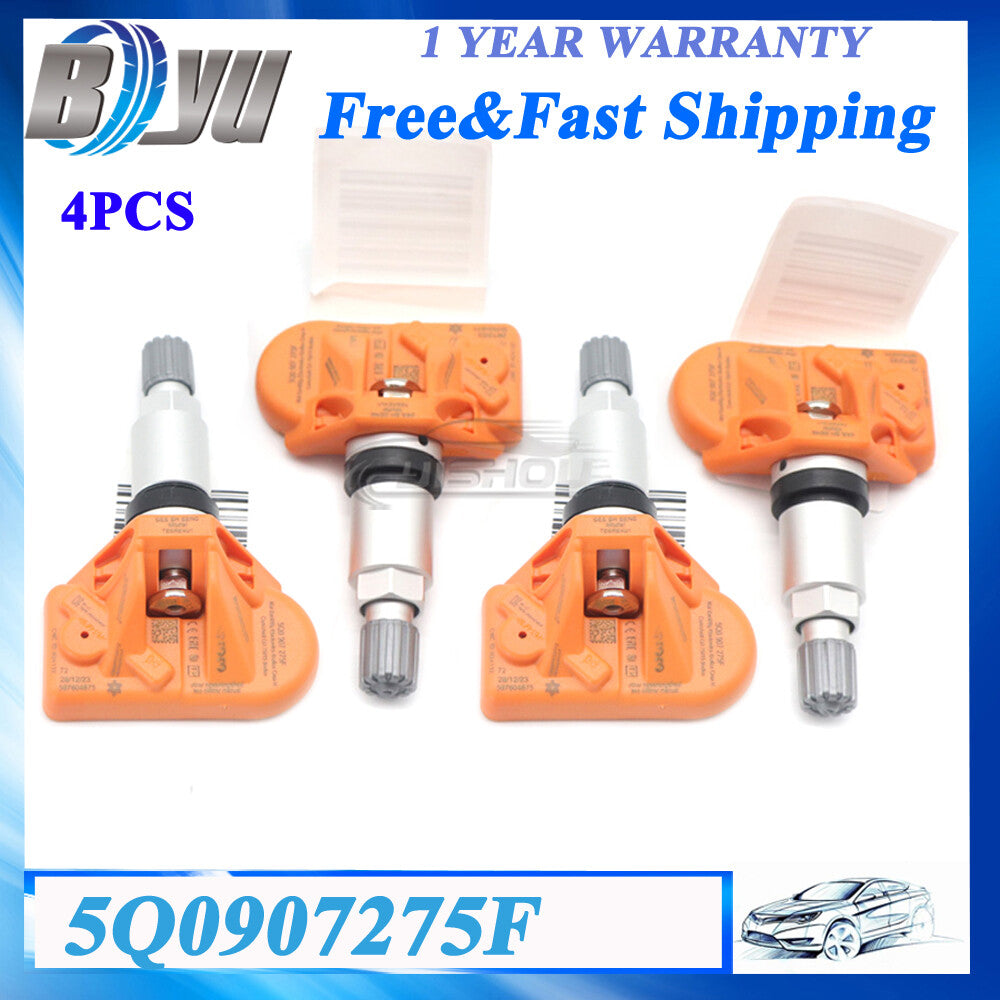 4X Tire Pressure Sensor TPMS 433MHz for Porsche 911 991 for Cayenne 958-92A