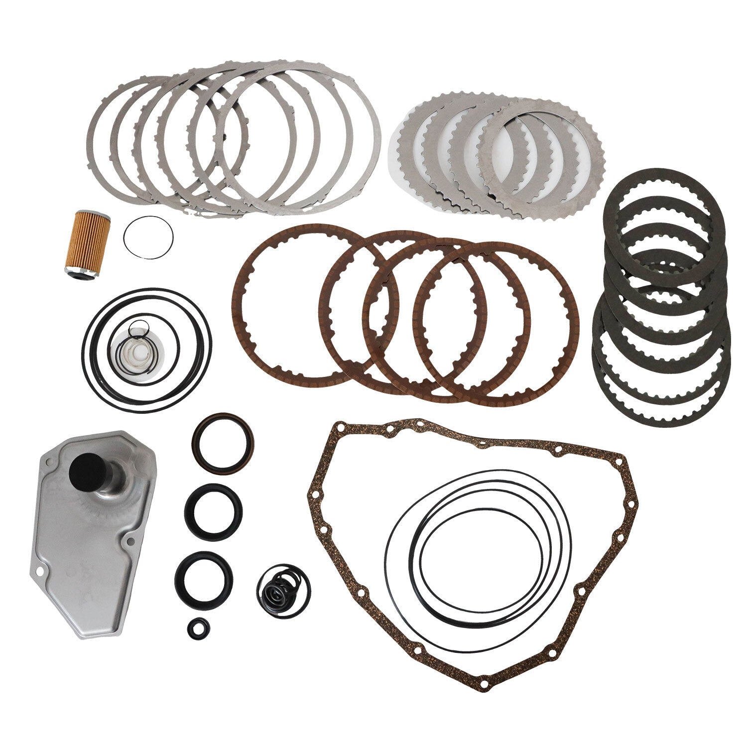 Transmission JF015E RE0F11A Master Rebuild Kit Filter Clutch Disc for Nissan