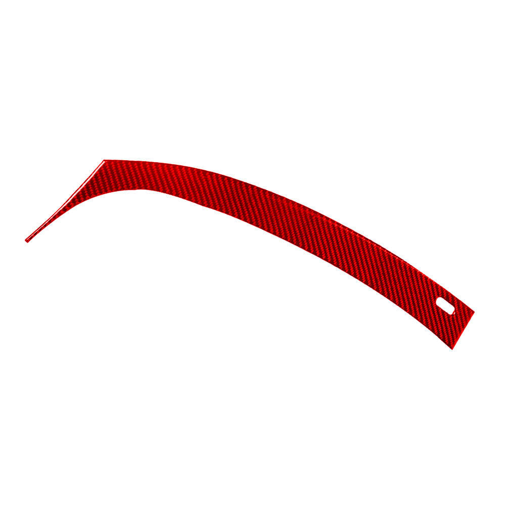 Red Carbon Fiber Passenger Side Console Trim Cover for Chevrolet Sonic 2012-2016