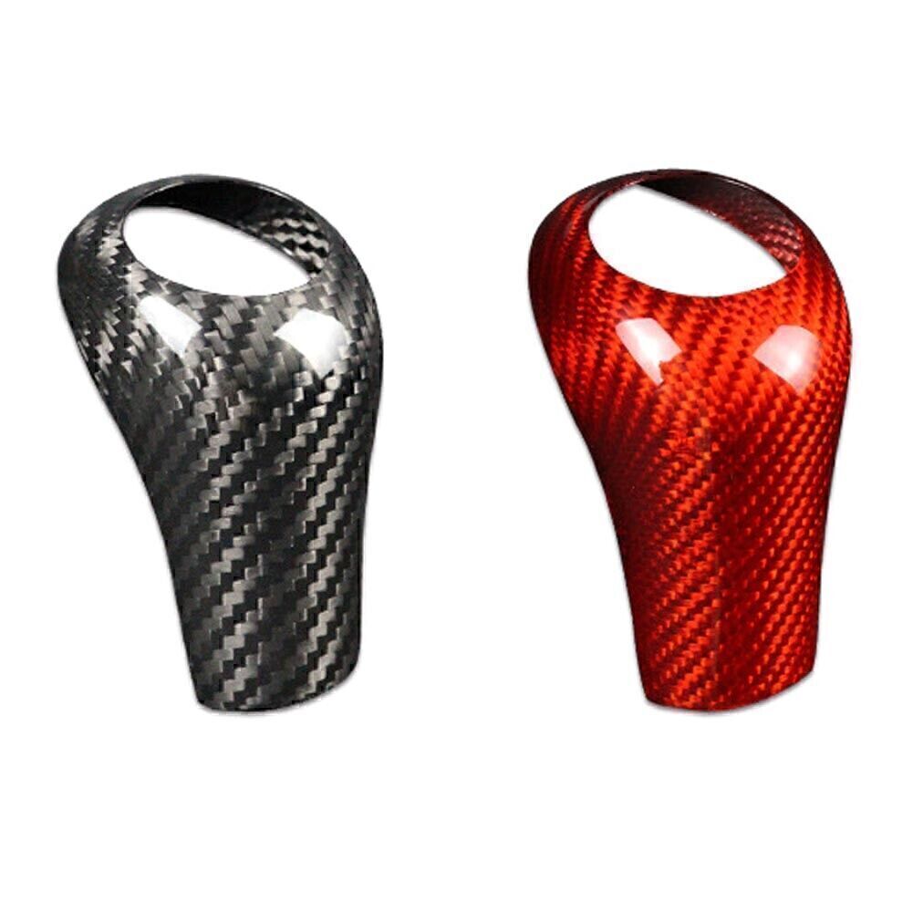 Carbon fiber gear shift knob cover trim suitable for Mercedes-Benz W204 CEG GLS-Class