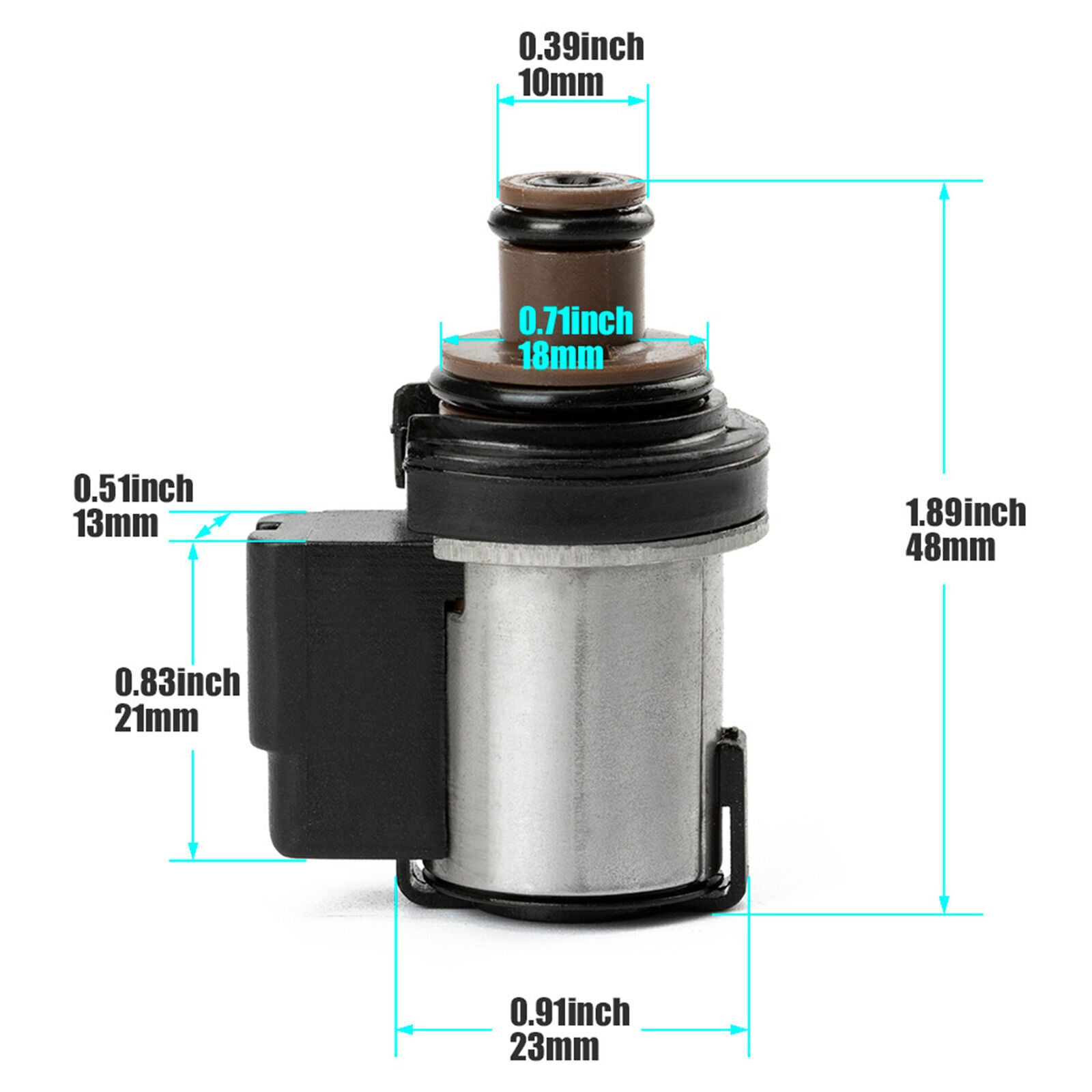 4-piece torque converter AWD pressure control and lock-up solenoid valves for Subaru TR580 690