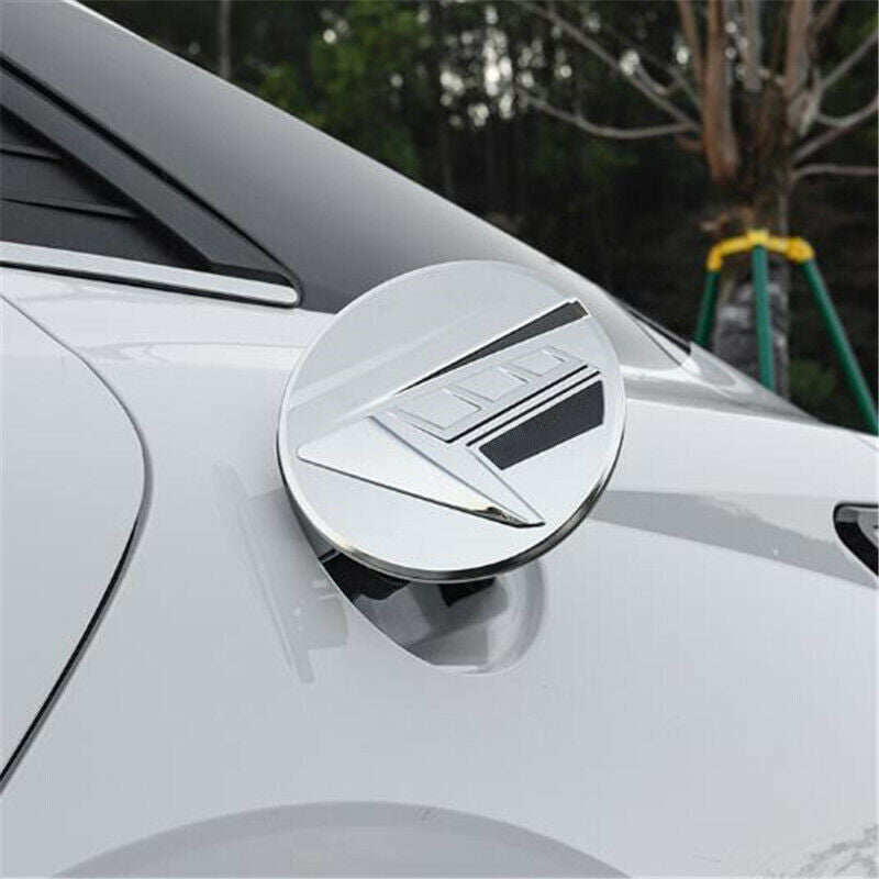 for Hyundai for Elantra 2021-2023 Chrome Fuel Filler Gas Tank Cap Cover Trim