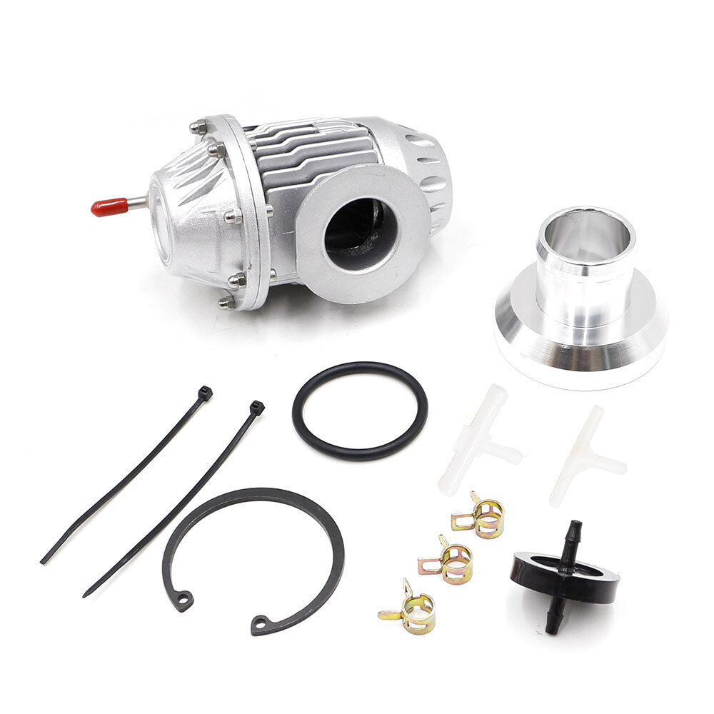SSQV turbo blow valve is suitable for 02-07 for Subaru Impreza WRX and 04-18 for Subaru STI in silver.