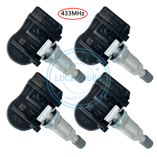 4PCS TPMS Tire Pressure Monitor Sensor 52933-2L000 for Hyundai i30 I10 for Kia Ceed