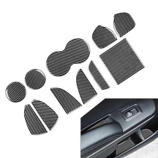 Door Slot Mat Water Cup Pad Panel Cover Trim for Dodge for Challenger 2015-23 19 20