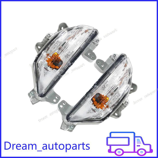 2Pcs Bumper Corner Lamp Turn Signal Light Front Left+Right for Mazda 3 2014-2016